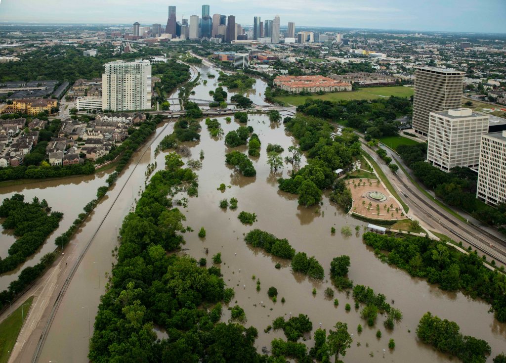 Flooded Houston